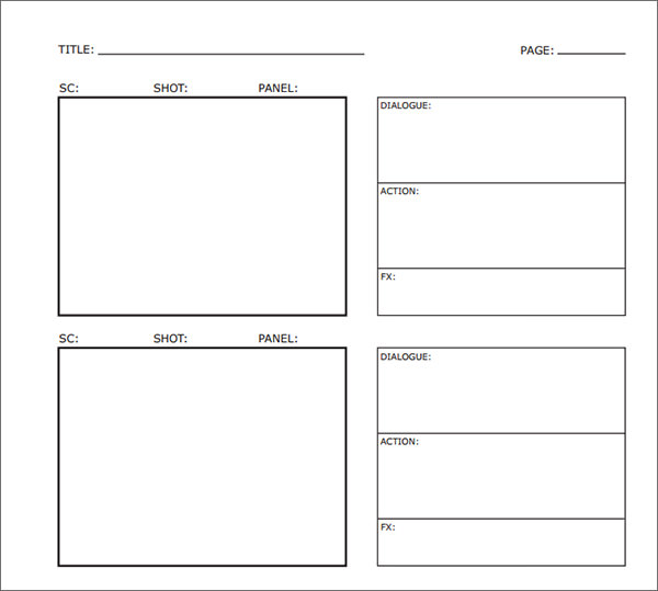 Sample Storyboard Template 15+ Free Documents Download in PDF, Word, PPT