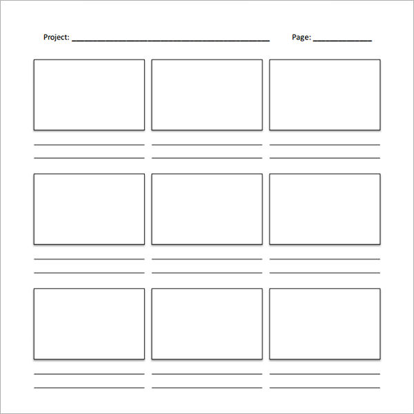 Sample Storyboard Template 15+ Free Documents Download in PDF, Word, PPT