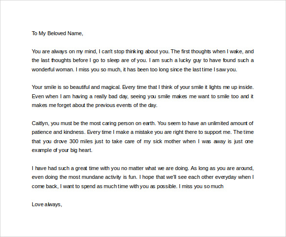 sample-love-letter-for-girlfriend-9-free-documents-in-word