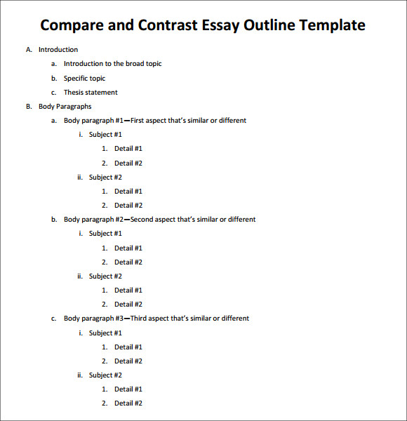 patterns of organization in writing an essay
