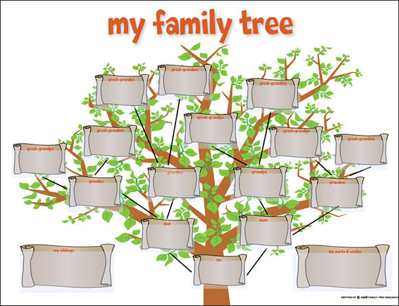 my family tree printable