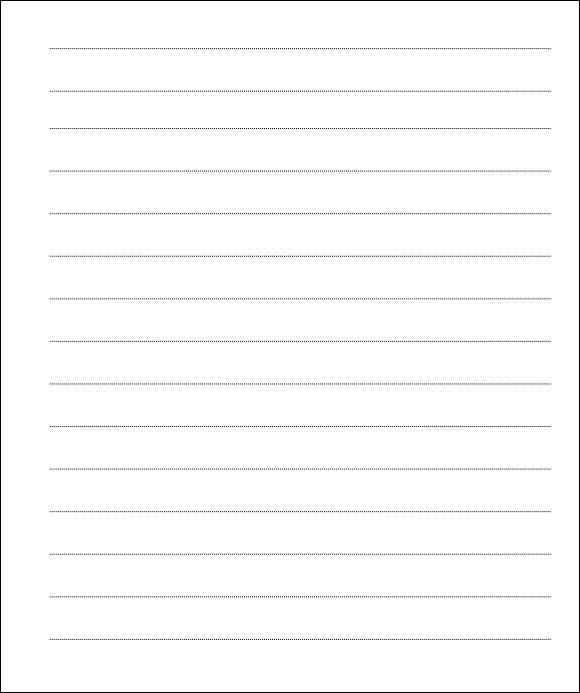 Lined Paper Template 12+ Download Free Documents in PDF , Word