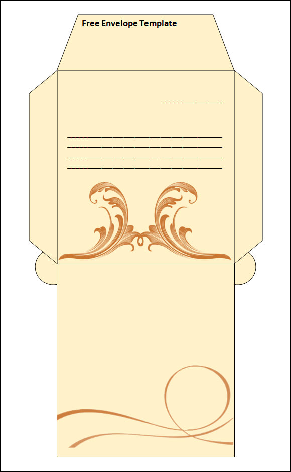 15  best printable envelope templates