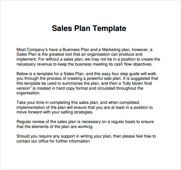 Write a marketing plan