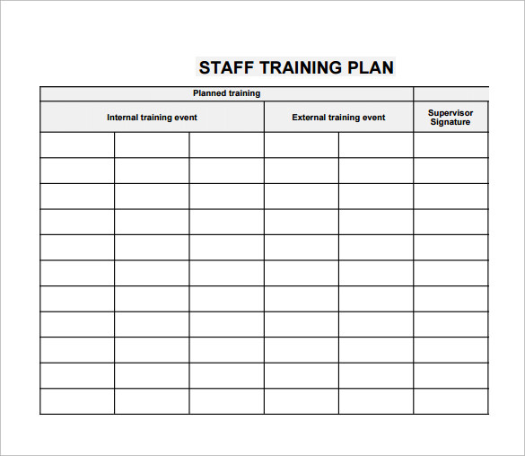 Training Plan Template Download Free Documents In Pdf Word