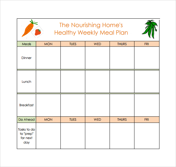 17 Day Diet Meal Plan Free Download