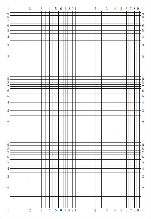 Logarithmic graph paper1