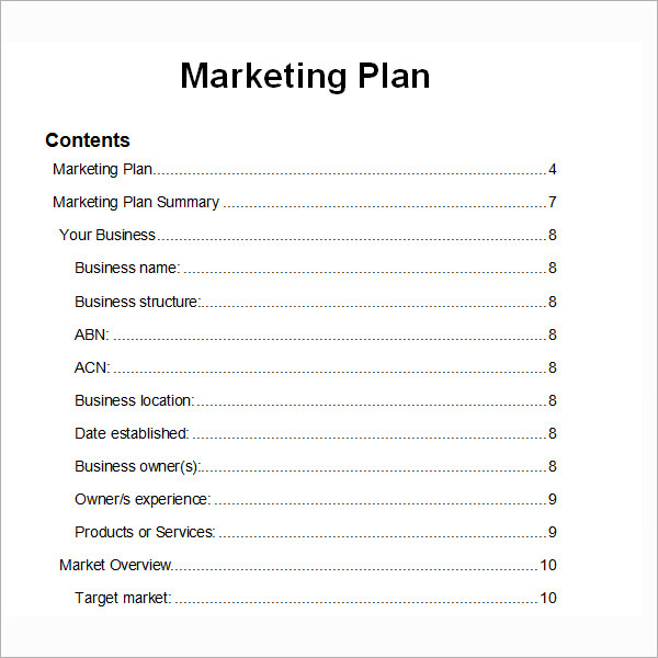 sample-marketing-plan-template-9-free-documents-in-word-pdf