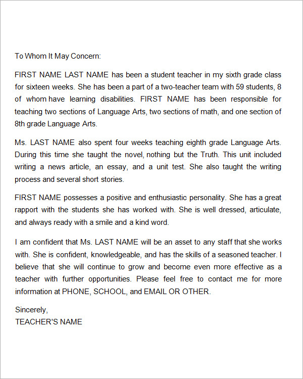 Job application letter for teachers aide