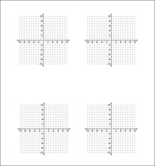 Free online graph paper with x and y axis