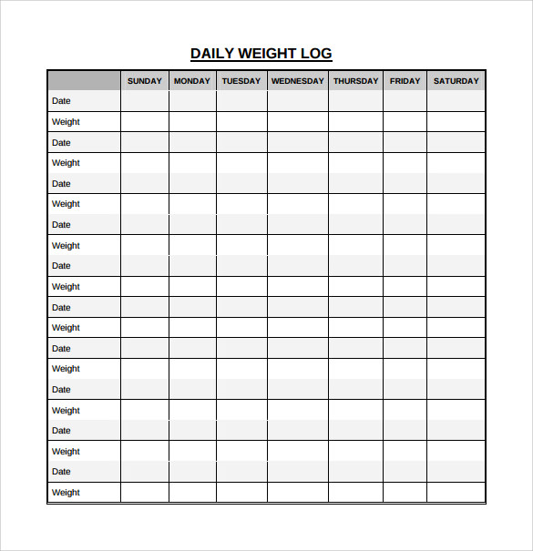 Sample Daily Log Template - 15+ Free Documents in PDF, Word