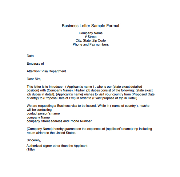 uk business letter layout
