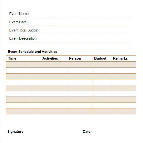 Event Proposal Template 16+ Download Free Documents in PDF, Word