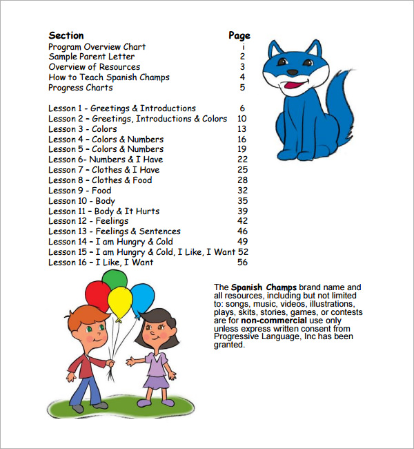 A Sample Daycare Center Business Plan Template