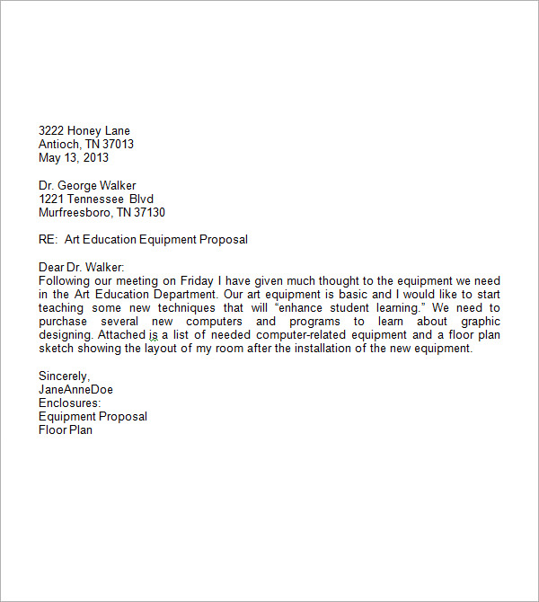 7+ Business Letter Sample