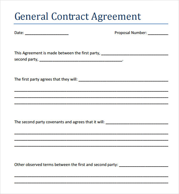 Contract Agreement 7 Free PDF DOC Download