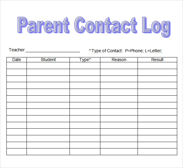Search Results For Parent Phone Log For Teachers Calendar 2015