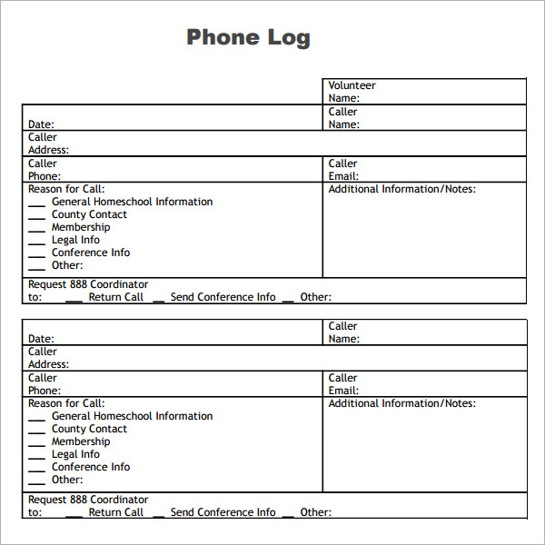 phone-log-template-8-free-pdf-doc-download