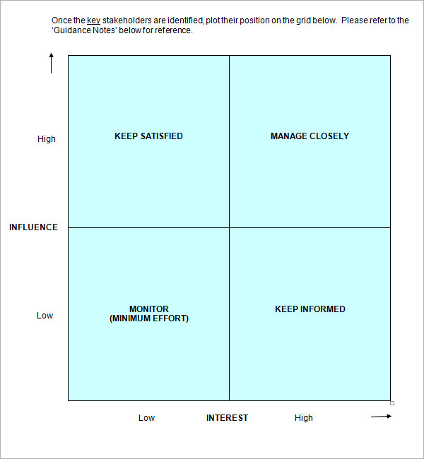 10 Free Stakeholder Management Templates For Excel Wo 5080