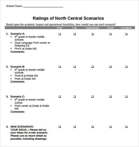 1 To 10 Rating Scale Template Get What You Need 4799