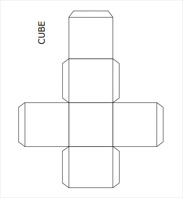 Cube Template 8+ Free PDF , DOC Download