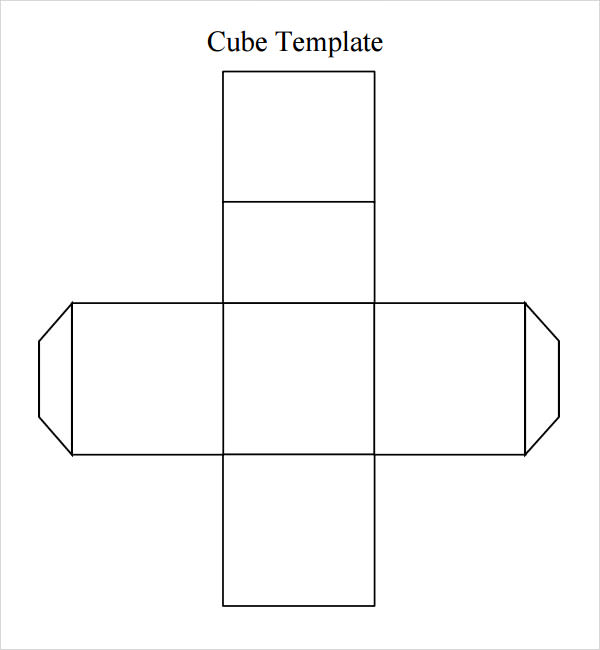Large Cube Template