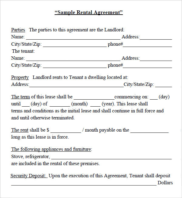 Bounce House Rental Agreement Template