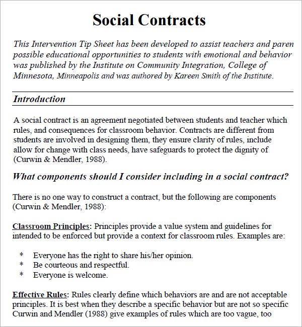 general service contract template