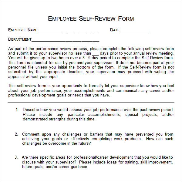 Help writing employee performance evaluations