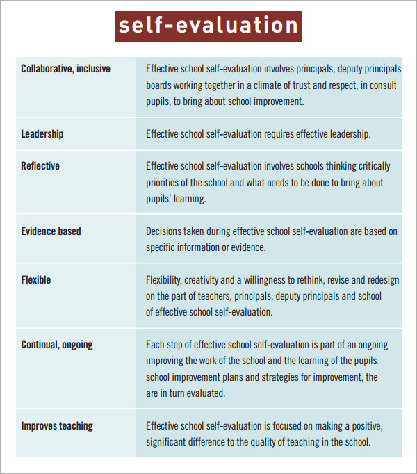 Self Evaluation Form Of Receptionist Simple Performance Review