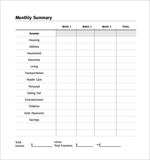 Budget Template 9 Download Free Documents In Word Excel PDF