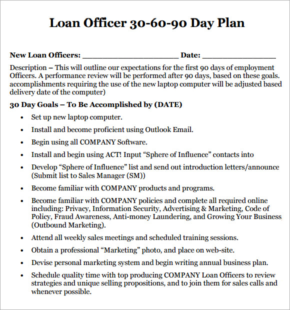 mortgage lender business plan