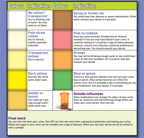 Passmydrugtest Com Chart