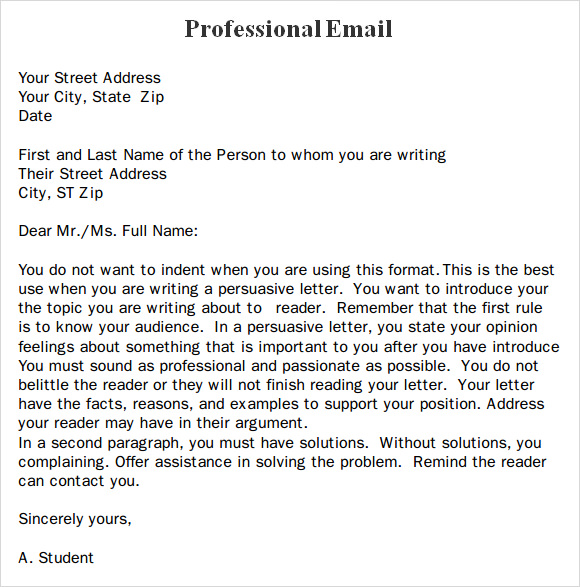 professional-email-template-7-free-download-for-pdf-sample-templates