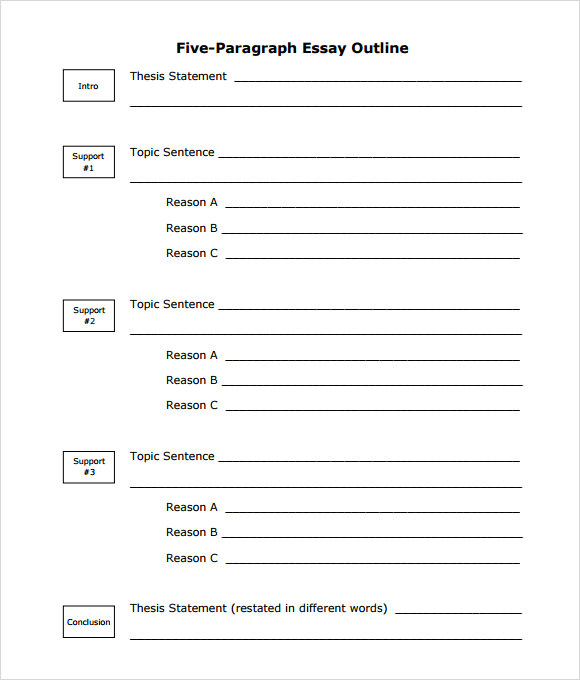 introduction paragraph outline