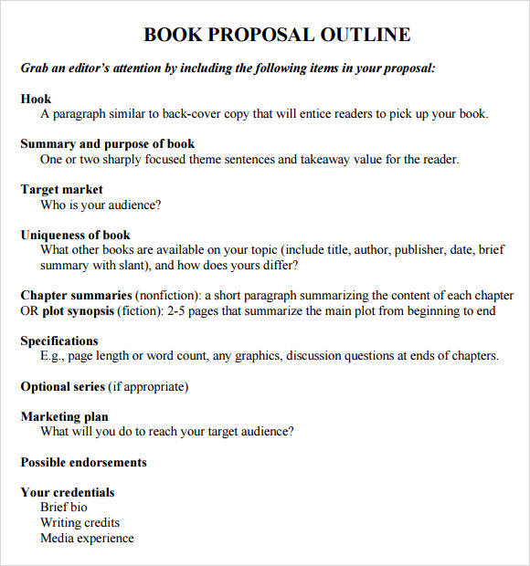 Sample format of a book report