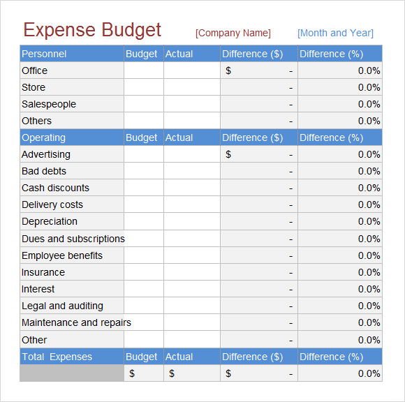 expenses-spreadsheet