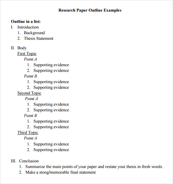 halloween research paper outline