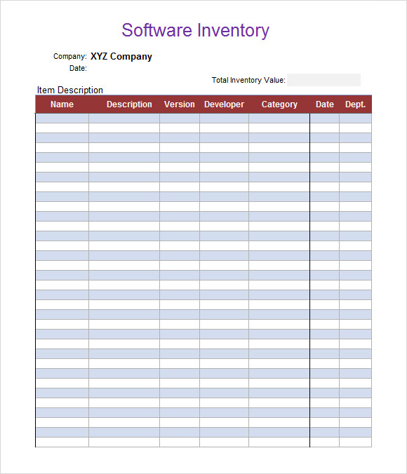 Inventory Spreadsheet Template 5 Download Free Documents in Excel
