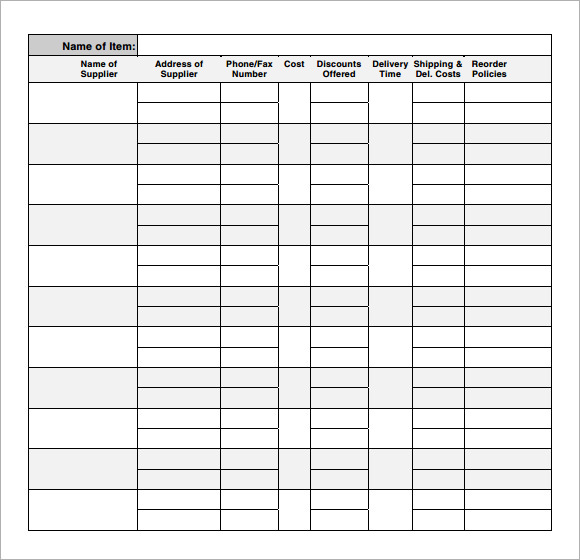 Sample Asset Inventory Template 9 Free Documents Download In Word PDF