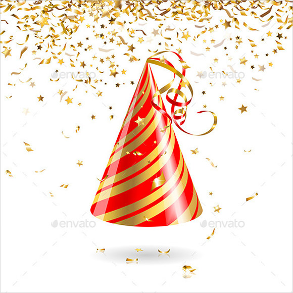 Party Hat Pdf Template