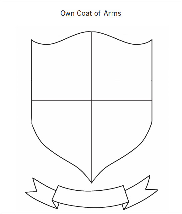 Coat of Arms Template 12+ Download in PDF, PSD, EPS Vector, Illustration