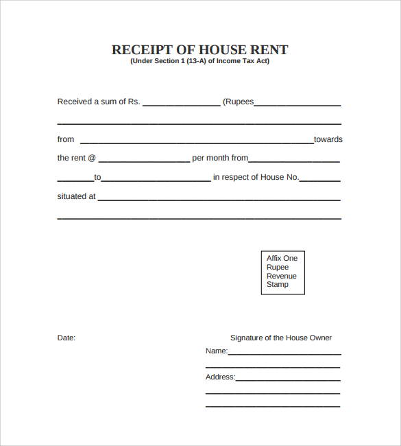 7-rent-receipt-templates-free-samples-examples-format