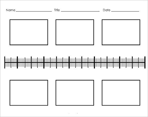 Free Blank History Timeline Templates