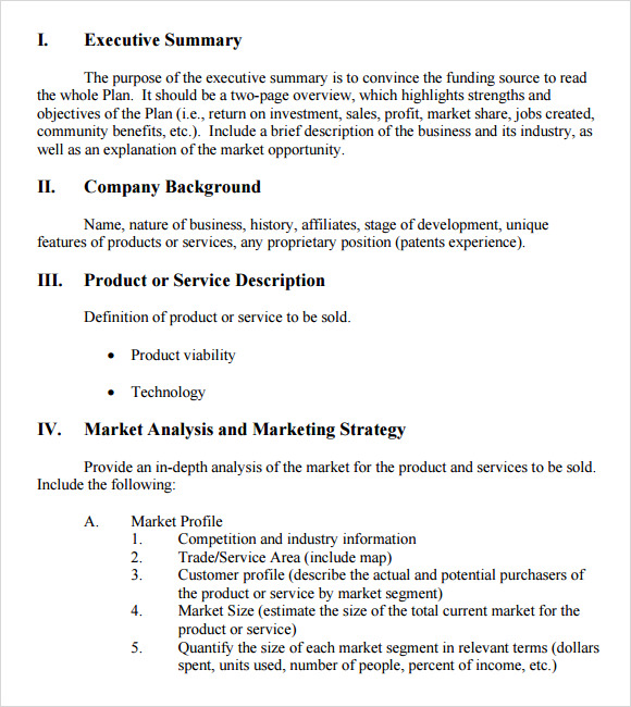 business company background example