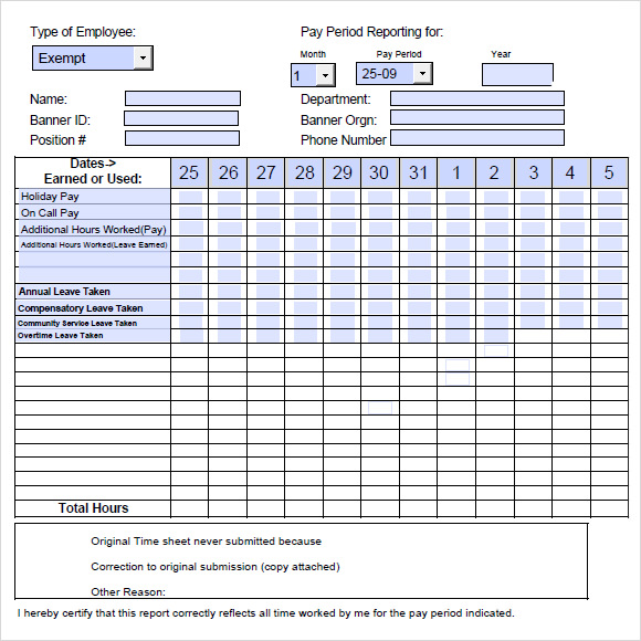 Time Tracking Template 7+ Free Samples , Examples , Format Sample