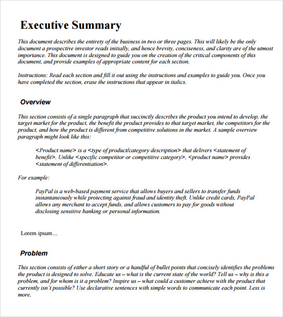 sample-executive-summary-template-12-documents-in-pdf-word-excel