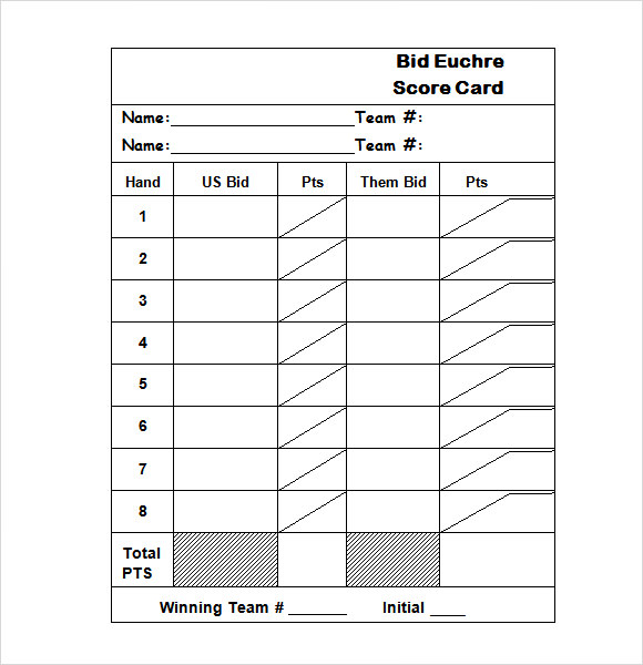 Trivia Sheet Template
