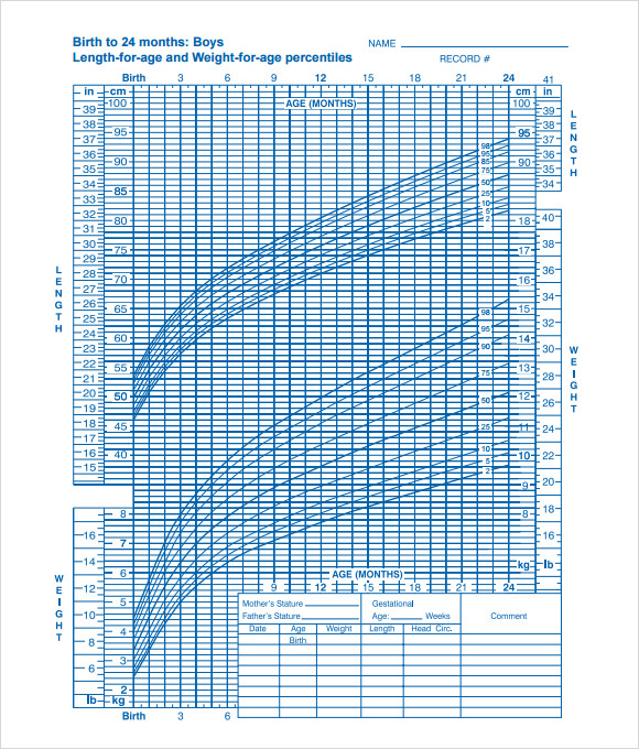 Sample Boys Growth Chart 6 Free Documents In PDF