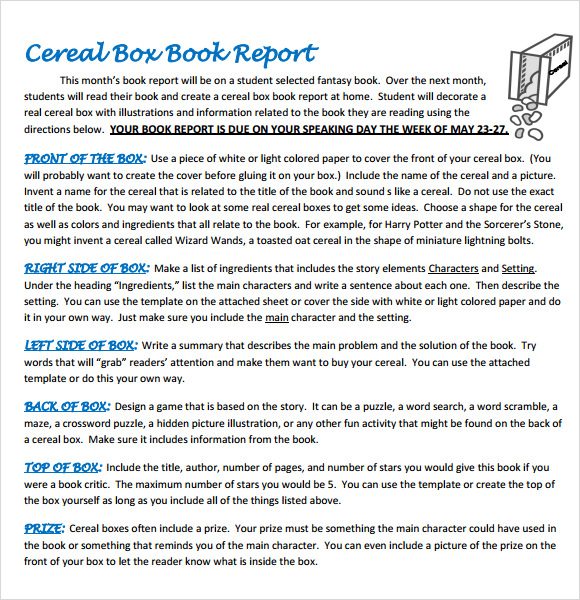 Book Report Example - YouTube